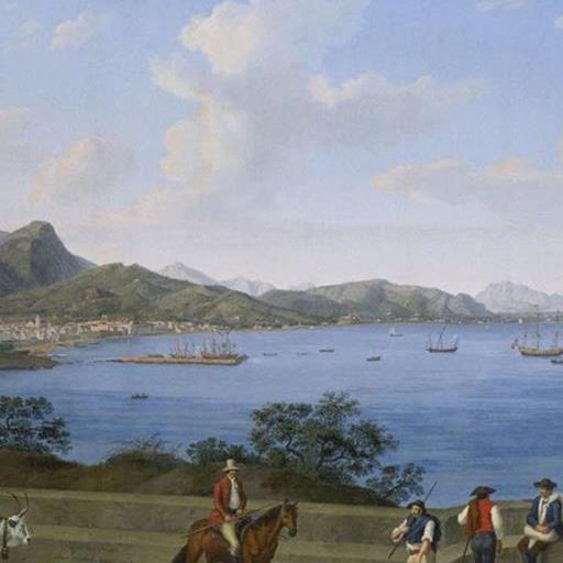 The Port of Salerno, Jakob Philipp Hackert (1797) 